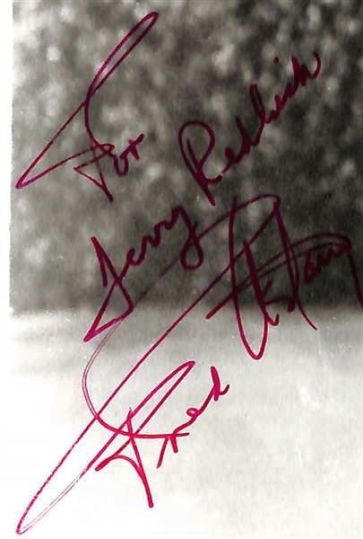 Fred Astaire & Ginger Rodgers Dual Signed 8x10 Photo From Shall We Dance - JSA Auction Letter of Authenticity