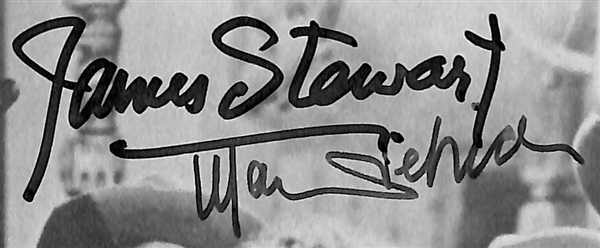 James Jimmy Stewart & Marlene Dietrich Dual Signed 8x10 Photo From Destry Rides Again - JSA Auction Letter of Authenticity