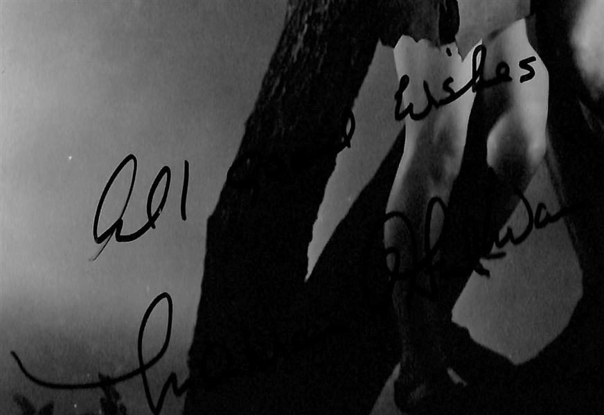 Julie Andrews and Maureen O'Sullivan (Jane from Tarzan) Signed 8x10 Photos 