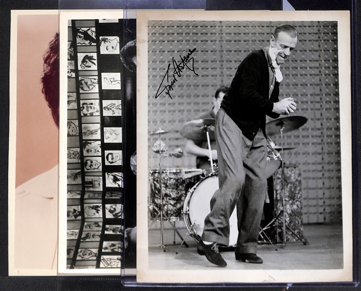 Star Actor 8x10 Autograph Lot - Fred Astaire, William Holden, Frank Langella - JSA Auction Letter of Authenticity