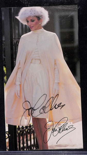 Star Actress/Actor Autograph Lot - Marlene Dietrich, Joan Collins, (2) Lilian Gish, Bette Davis/Paul Henreid)- JSA Auction Letter of Authenticity
