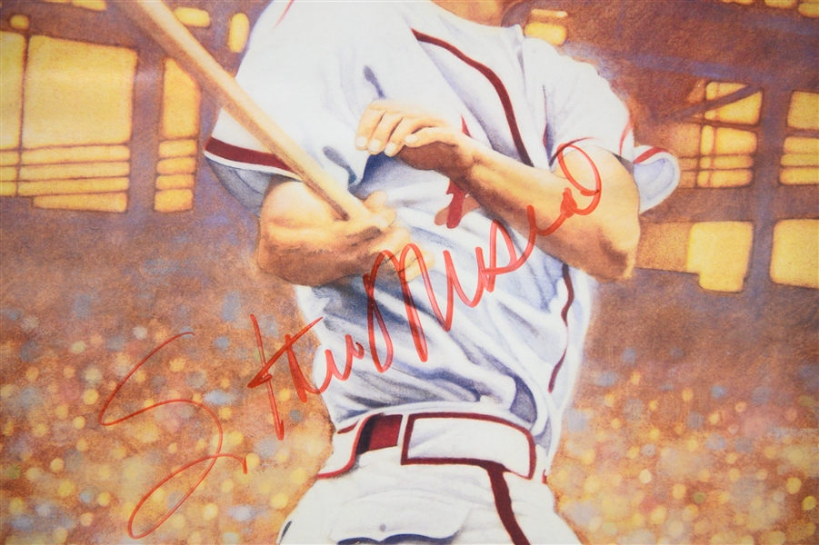  Baseball Autograph Lot w. Bill Dickey, Stan Musial, Mike Torres/Buckey Dent - JSA Auction Letter