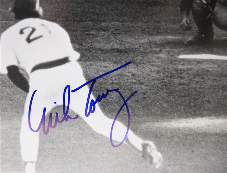  Baseball Autograph Lot w. Bill Dickey, Stan Musial, Mike Torres/Buckey Dent - JSA Auction Letter
