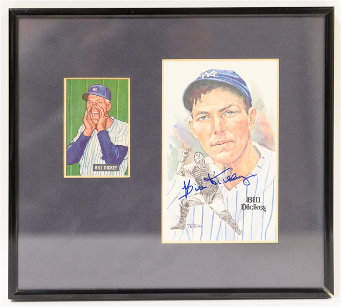  Baseball Autograph Lot w. Bill Dickey, Stan Musial, Mike Torres/Buckey Dent - JSA Auction Letter