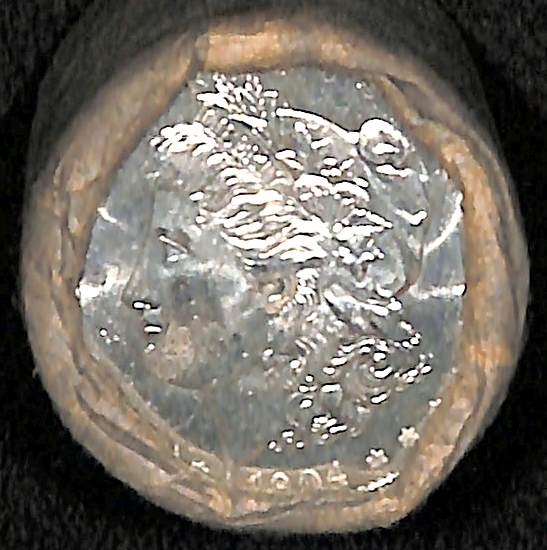 $10 BU Roll of Uncirculated Silver Morgan Dollars w/ 1 Carson City Showing
