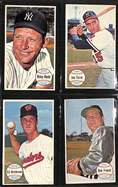 1964 Topps Giants Complete Set Plus More (130+ Total Cards) w. (3) Mickey Mantles