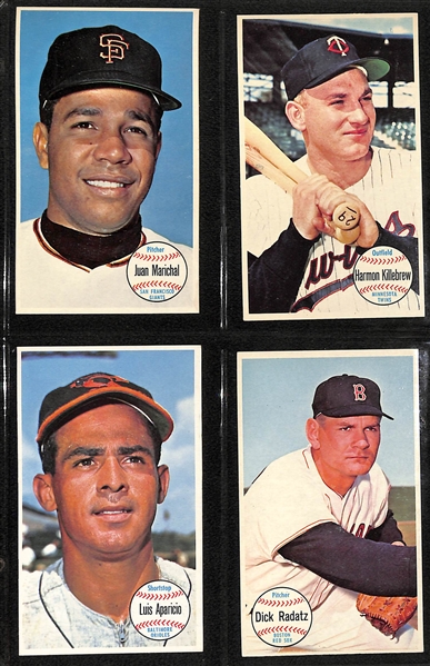 1964 Topps Giants Complete Set Plus More (130+ Total Cards) w. (3) Mickey Mantles