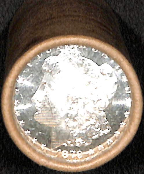 $20 BU Roll of Uncirculated Silver Morgan Dollars w/ End Roll CC (Carson City)