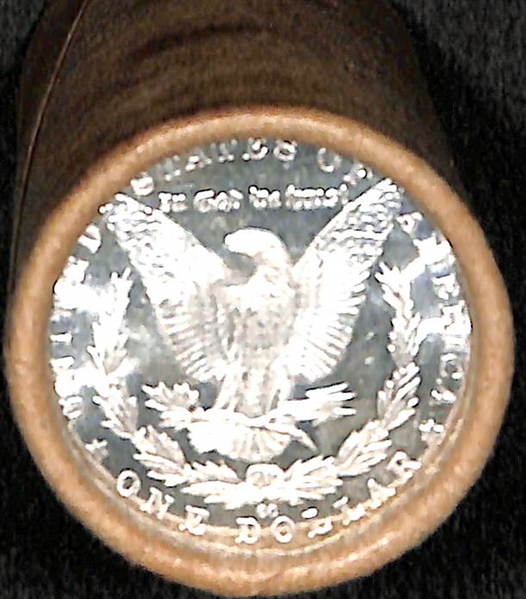 $20 BU Roll of Uncirculated Silver Morgan Dollars w/ End Roll CC (Carson City)