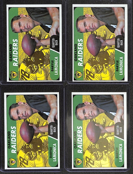  Lot of (250) 1968 Topps Football w. (2) Gale Sayers Cards