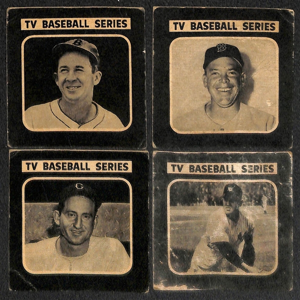 Lot of (9) 1950 Bowman and (4) 1950 Drake's Cookies Cards w. 1950 Bowman Richie Ashburn (2nd year)