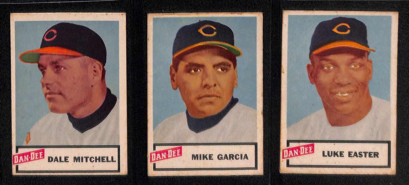  Lot of (7) 1954 Red Heart & (5) 1954 Dan-Dee Cards w. 1954 Red Heart Ralph Kiner