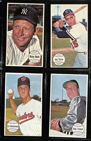  1964 Topps Giants Complete Baseball Card Set of 60 Cards w. Mays & Koufax