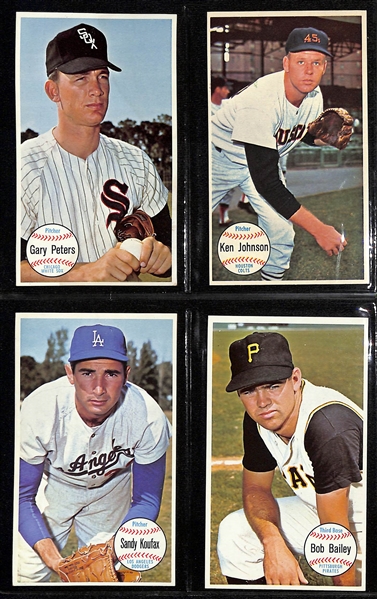  1964 Topps Giants Complete Baseball Card Set of 60 Cards w. Mays & Koufax
