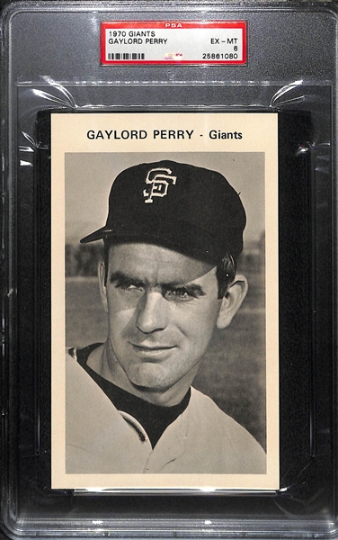 Complete Set of (12) PSA Graded 1970 San Francisco Giants Team Set w/ Willie Mays PSA 8