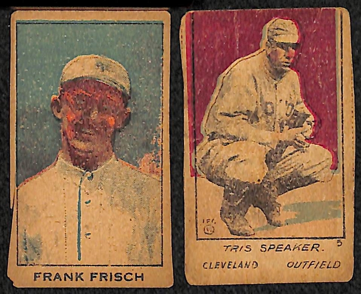 Lot of (8) 1920 W519 w. Rogers Hornsby, (1) 1917 Boston Store, & (2) 1921 Holsum Bread 