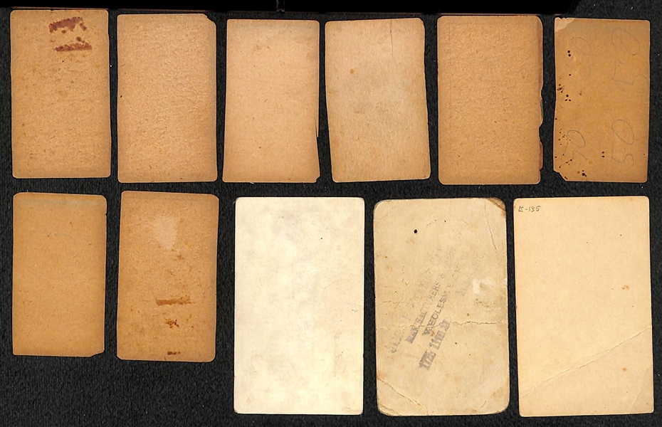 Lot of (8) 1920 W519 w. Rogers Hornsby, (1) 1917 Boston Store, & (2) 1921 Holsum Bread 