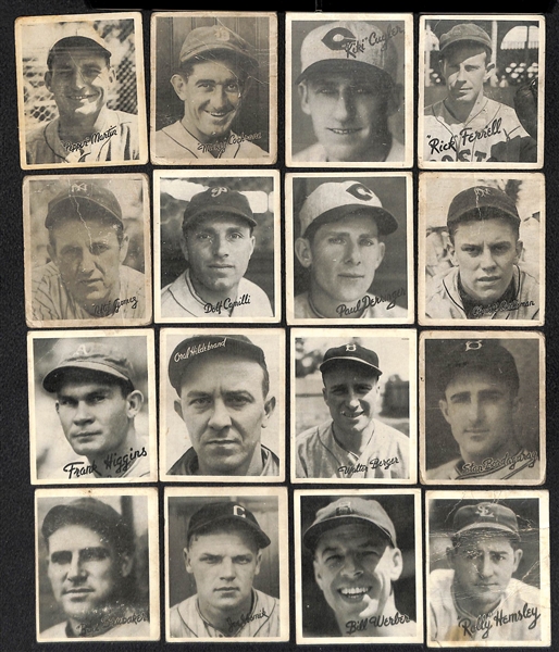 Lot of (16) 1936 (R322) Goudey Baseball Cards w. Pepper Martin