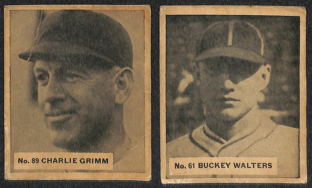  Lot of (41) 1936 Canadian Goudey (V355) Cards w. Dizzy Dean