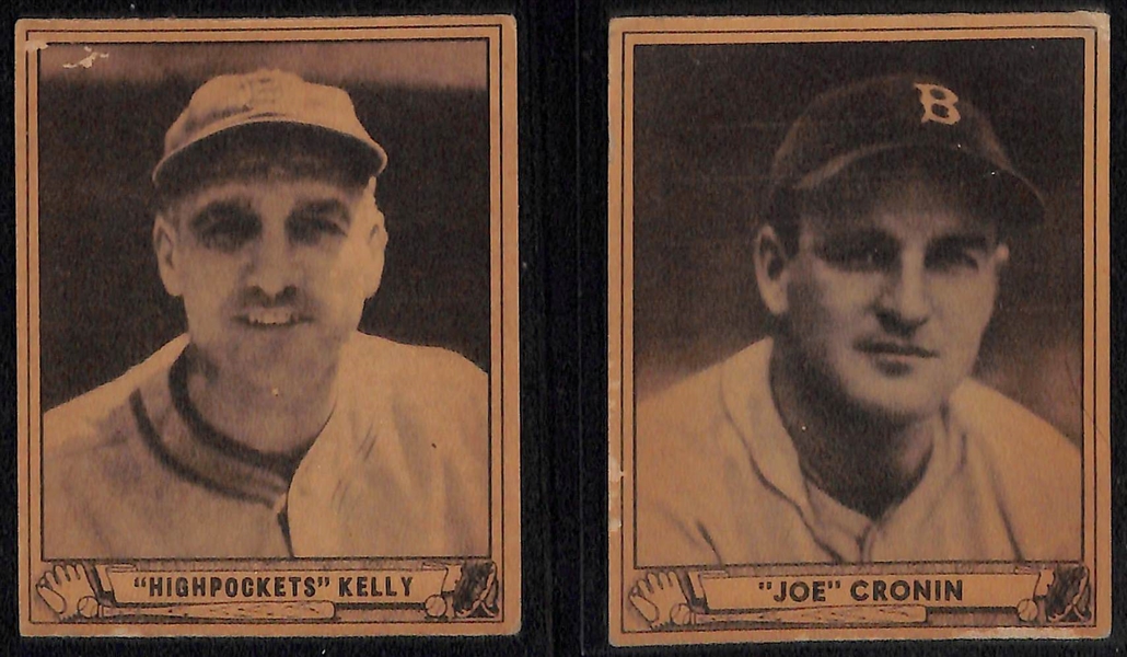  Lot of (65+) 1940 Play Ball Cards w. Christy Mathewson