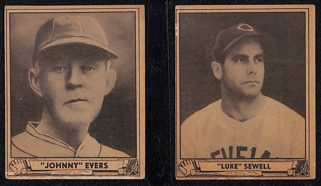  Lot of (65+) 1940 Play Ball Cards w. Christy Mathewson