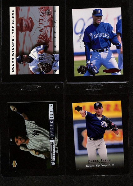 Lot of (100+)  1990s Superstars and Rookies w. Mike Trout, Derek Jeter, and Barry Bonds, Ken Griffey Jr., Michael Jordan