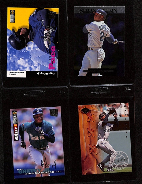 Lot of (100+)  1990s Superstars and Rookies w. Mike Trout, Derek Jeter, and Barry Bonds, Ken Griffey Jr., Michael Jordan