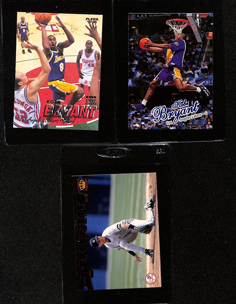 Lot of (100+)  1990s Superstars and Rookies w. Mike Trout, Derek Jeter, and Barry Bonds, Ken Griffey Jr., Michael Jordan