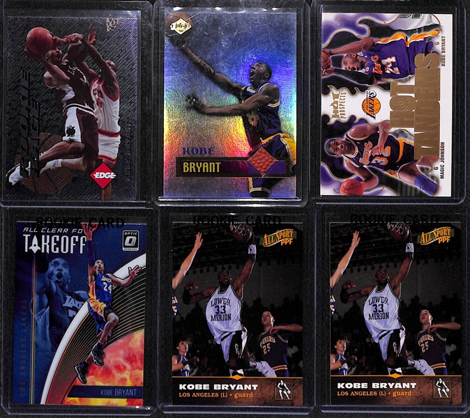 Lot of (22) Kobe Bryant Basketball Cards w. (10) Rookies!