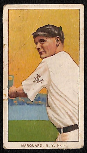  Lot of (3) T206 Hall of Famer Cards w. Hughie Jennings (Both Hands)