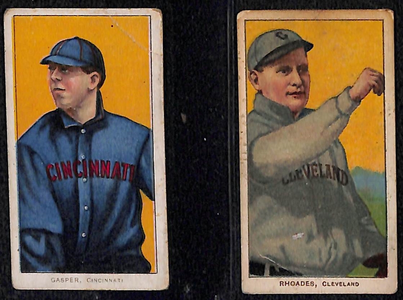 Lot of (6) T206/T205/American Caramel Cards w. T206 Harry Jasper (Sovereign Back)