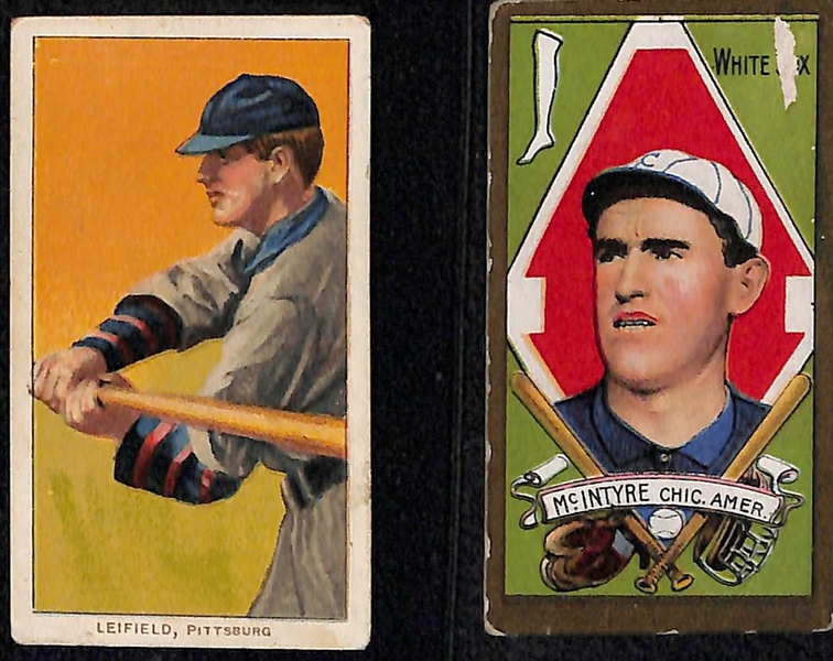 Lot of (6) T206/T205/American Caramel Cards w. T206 Harry Jasper (Sovereign Back)