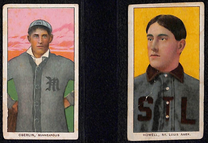  Lot of (7) T206 Cards w. Harry Steinfeldt (Portrait)