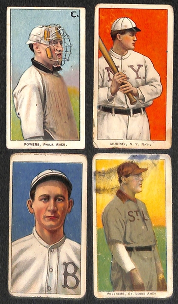 Lot of (12) T206 Cards w. Mickey Doolan (Fielding)