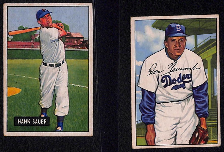 Lot of (43) 1949-1952 Bowman Baseball Cards w. 1951 Joe Garagiola Rookie Card