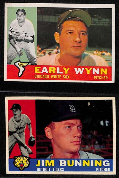 Lot of (12) 1960 Topps Baseball Cards w. Willie McCovey Rookie Card