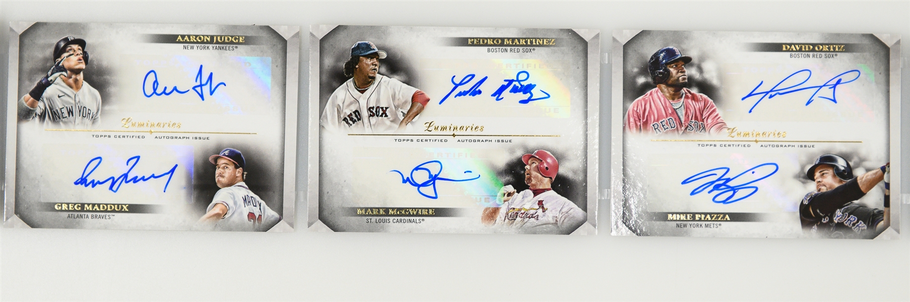 2021 Topps Luminaries 1/1 Booklet Card w. 30 Autographs Inc. Trout, Jeter, Griffey Jr., Ichiro , Pujols, Tatis, Yaz, Bench, Henderson, + Legends & HOFers - The Top Card in the Product!