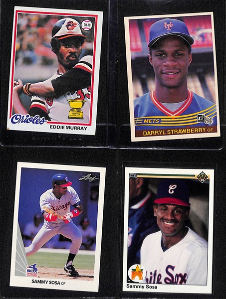 Lot of (17) Star & Rookie Cards from 1971-1990 w. (2) 1973 Topps Nolan Ryan Cards
