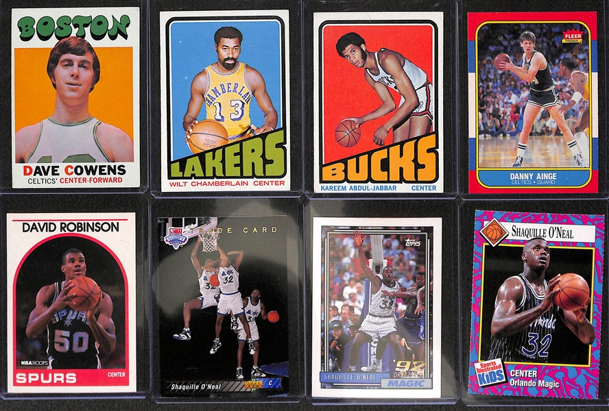  Lot of (150+) 1971-1994 Basketball Star Cards w. 1971 Topps Dave Cowens Rookie Card