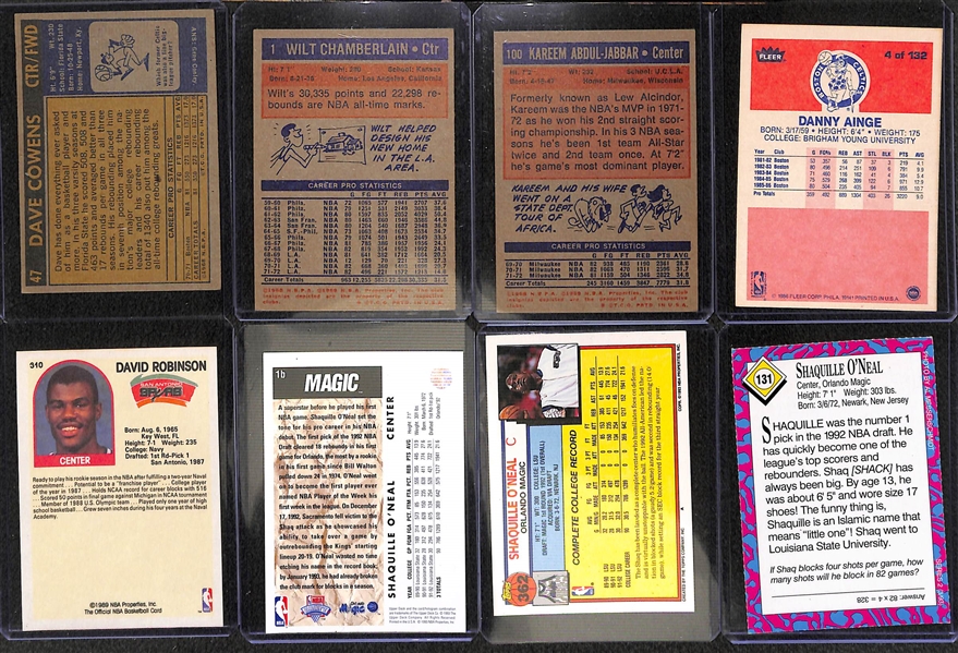  Lot of (150+) 1971-1994 Basketball Star Cards w. 1971 Topps Dave Cowens Rookie Card