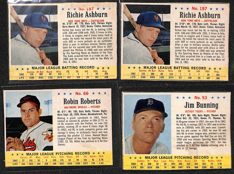   Lot of (200+) 1963 Post Cereal Cards w. Bob Gibson x2