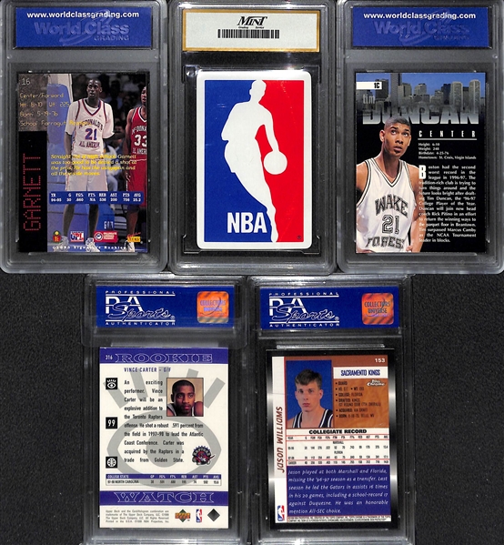 Lot of (13) Basketball Cards including (4) Michael Jordan and (2) LeBron James Rookies