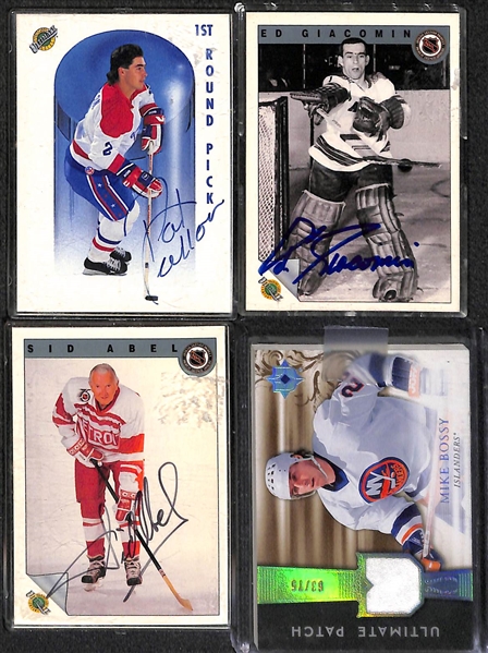 Lot of (25+) Hockey Cards w. Many Autographs, Rookies, and Stars Feat. Ovechkin, Bure, Hull, Jagr, Yzerman, Bourque (JSA Auction Letter)