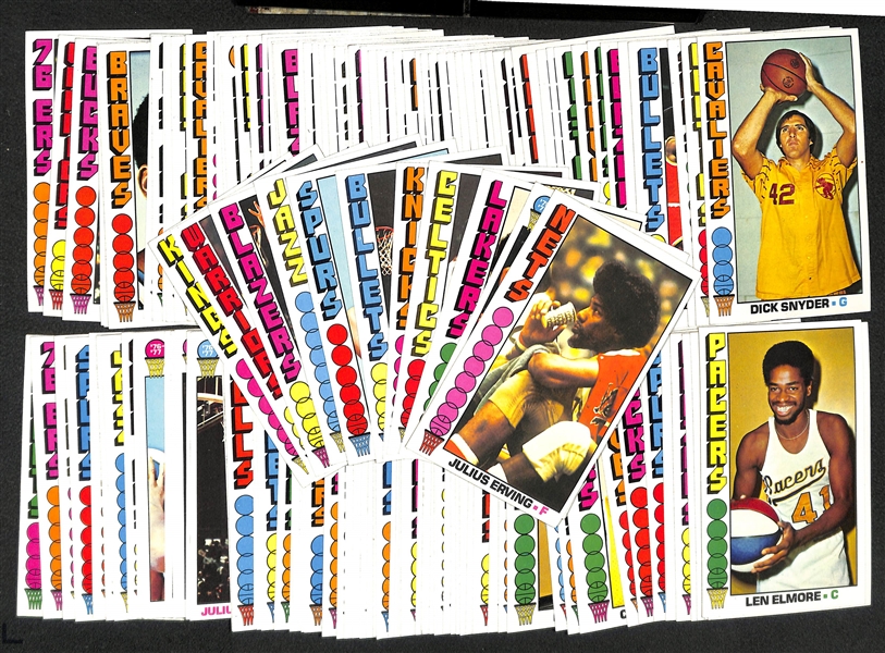 1976-77 Topps Basketball Complete Set of 144 Cards