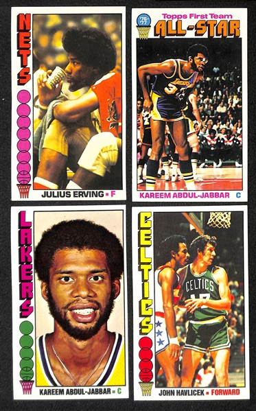 1976-77 Topps Basketball Complete Set of 144 Cards