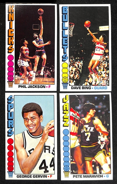 1976-77 Topps Basketball Complete Set of 144 Cards