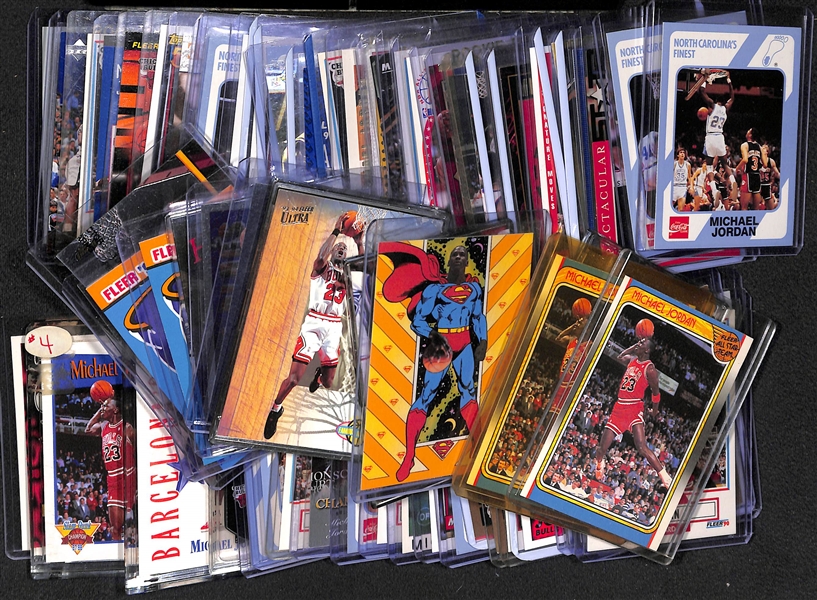 Lot of (65+) Michael Jordan Mostly Basketball Cards and Inserts