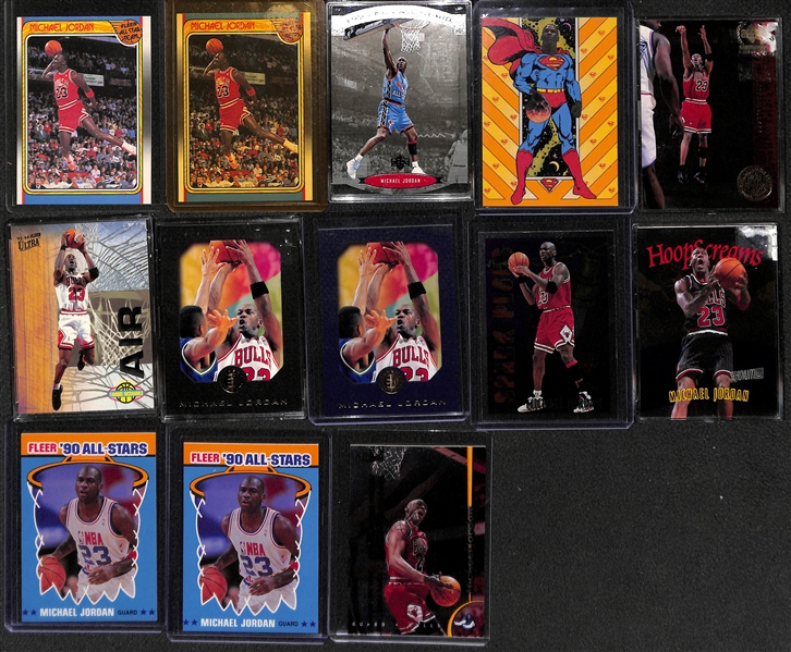 Lot of (65+) Michael Jordan Mostly Basketball Cards and Inserts