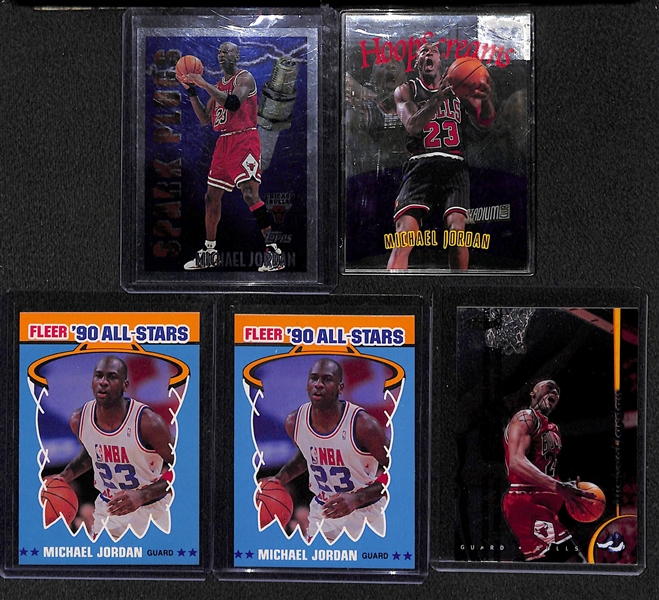 Lot of (65+) Michael Jordan Mostly Basketball Cards and Inserts