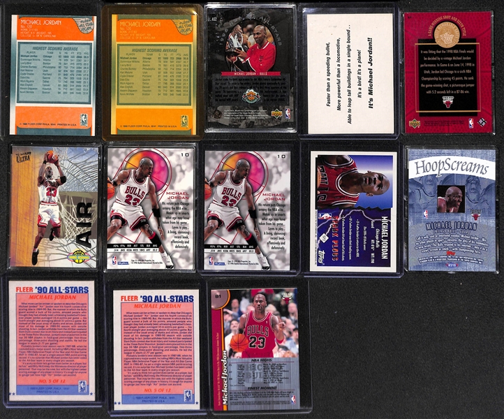 Lot of (65+) Michael Jordan Mostly Basketball Cards and Inserts